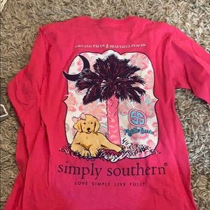 long sleeve simply southern tshirt